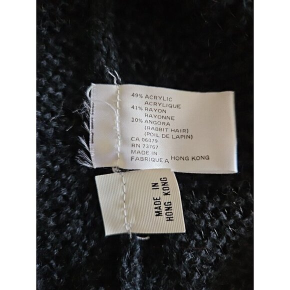 Magnolia Cardigan Womens XL Embellished Sequins Two Button Angora VTG Whimsigoth - Picture 9 of 13